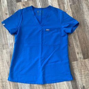 Figs Women’s Catarina Top Royal Blue Small